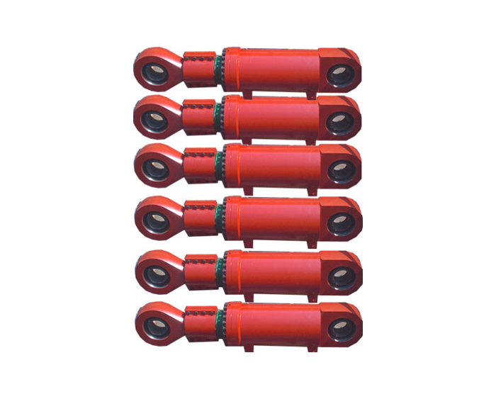 Hydraulic cylinder of vertical mill