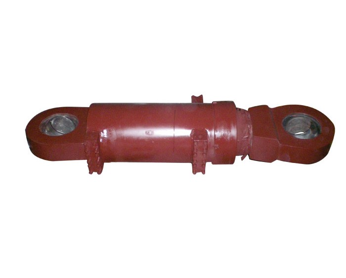 Hydraulic cylinder of vertical mill