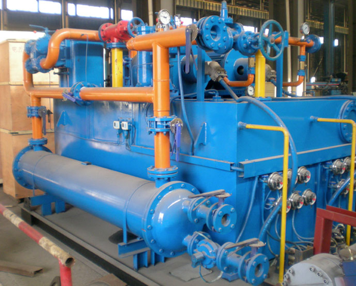 Lubrication system of vertical mill